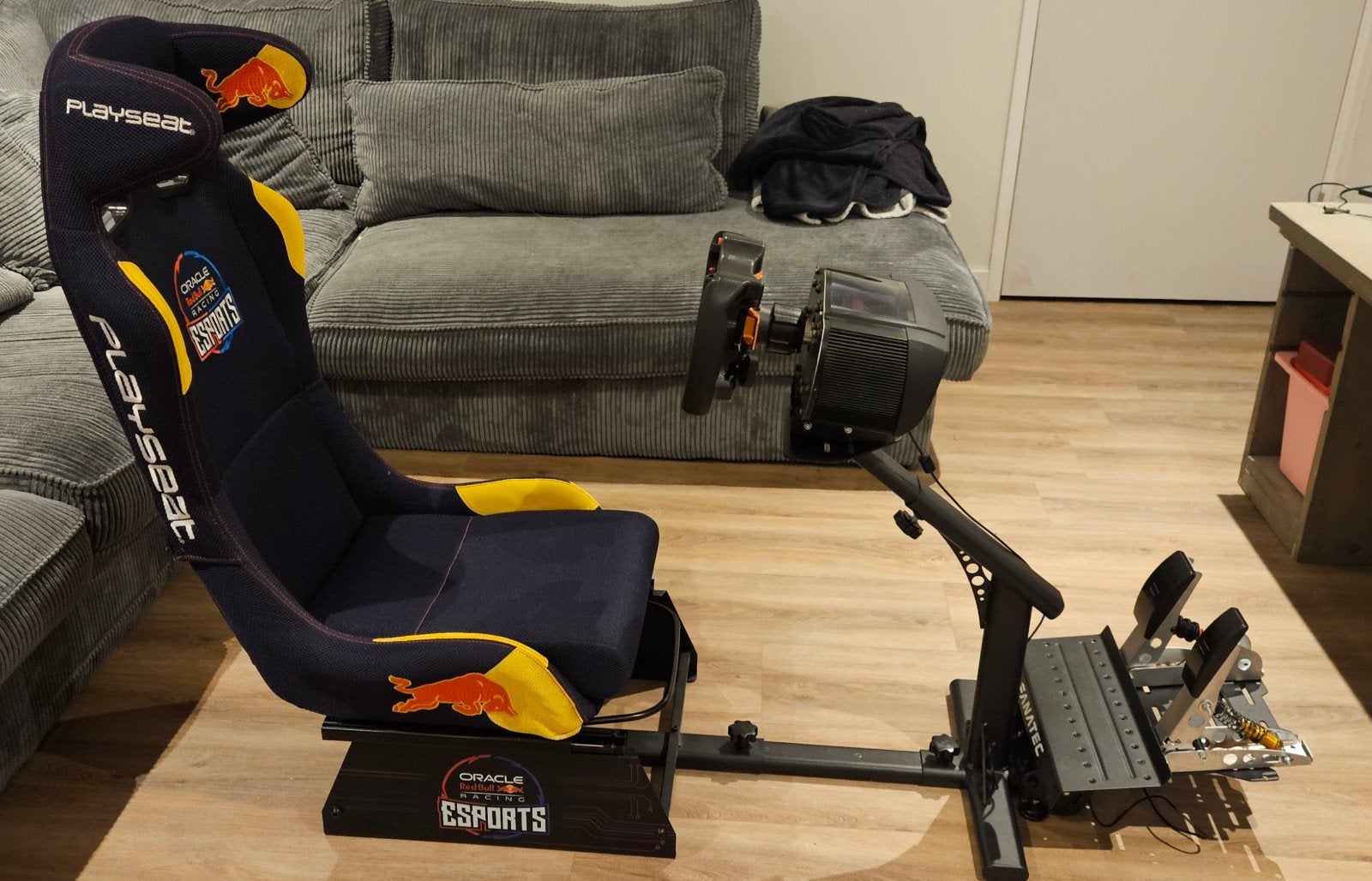 Fanatec simrace set, Ophalen, Racestuur, Gebruikt, Verstelbaar