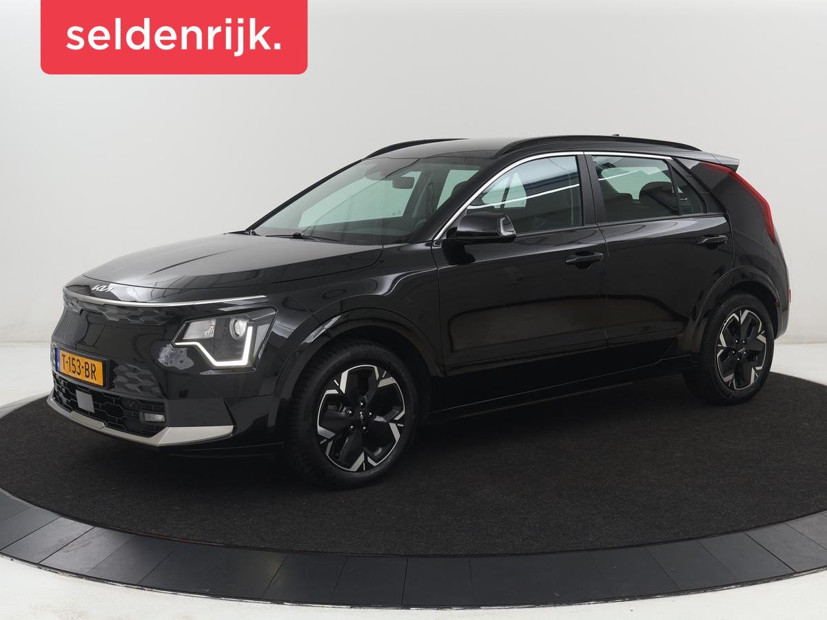 Kia Niro EV DynamicLine 64.8 kWh | Adaptive cruise | Half le, Auto's, Kia, Gebruikt, 750 kg, 1657 kg, Leder en Stof