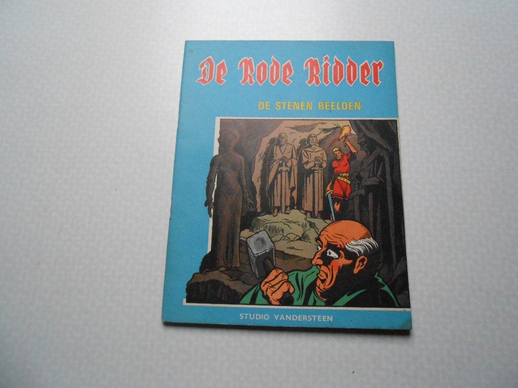 Rode ridder 34 De stenen beelden 1967 1 ste druk., Gelezen, Willy Vandersteen, Eén stripboek, Ophalen of Verzenden
