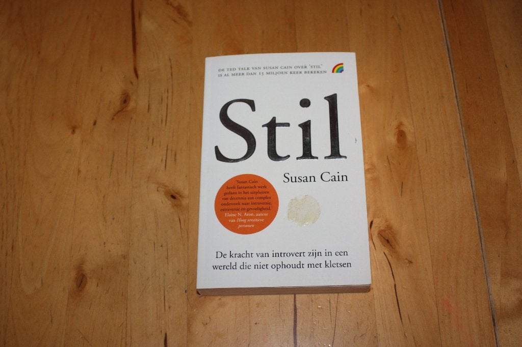 Stil, Susan Cain, rainbow pocket, over introvert zijn, Ophalen of Verzenden, Gelezen, Sociale psychologie, Susan Cain
