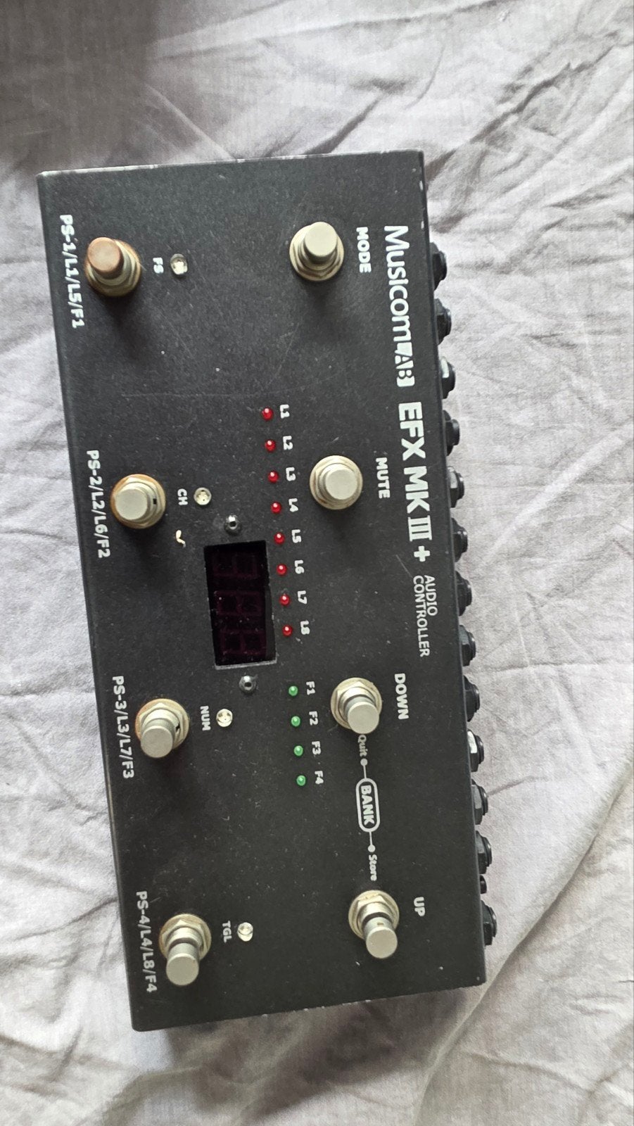 Musicomlab EFX MKIII Audio Controller - Zonder doos, Muziek en Instrumenten, Ophalen of Verzenden, Gebruikt, Multi-effect