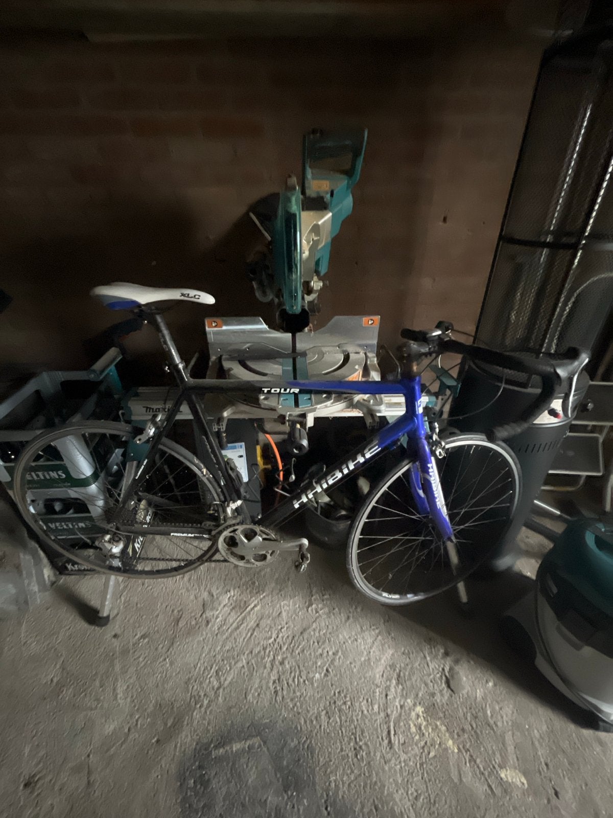 Haibike racefiets - Blauw/Zwart - Goede staat, 28 inch, Gebruikt, 10 tot 15 versnellingen, Aluminium