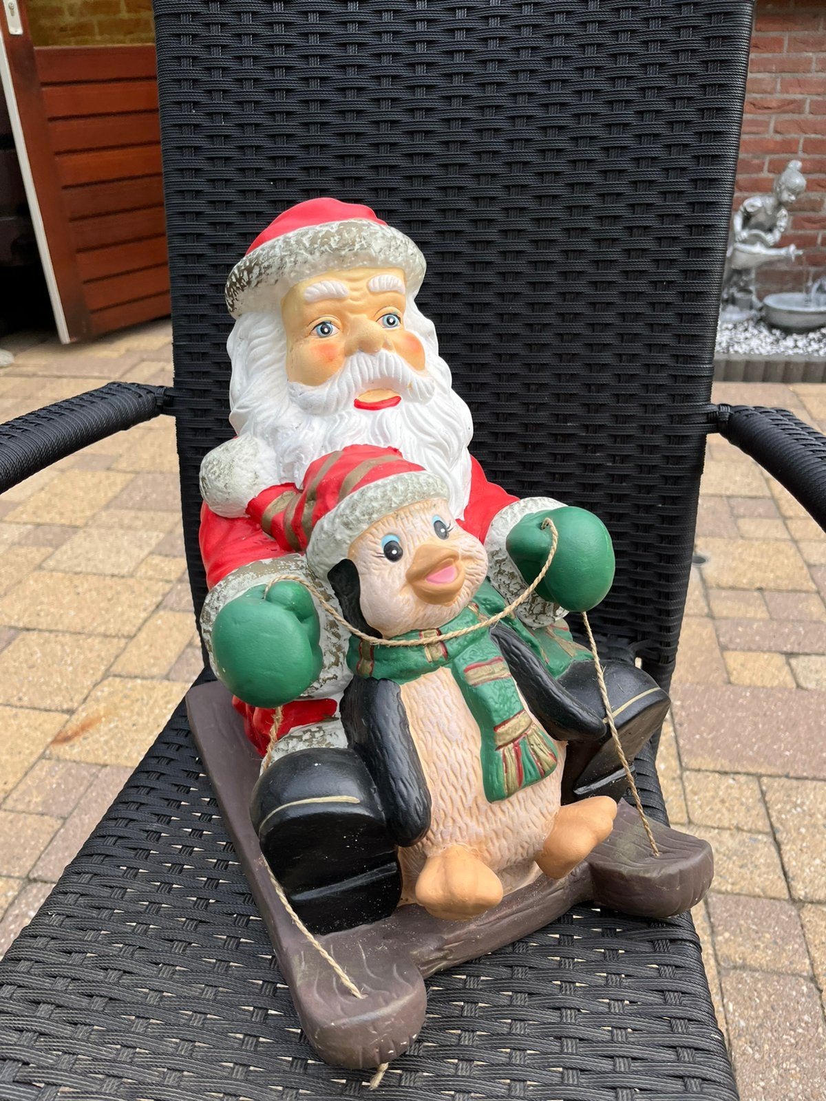 Kerstman op slee, Diversen, Ophalen, Gebruikt