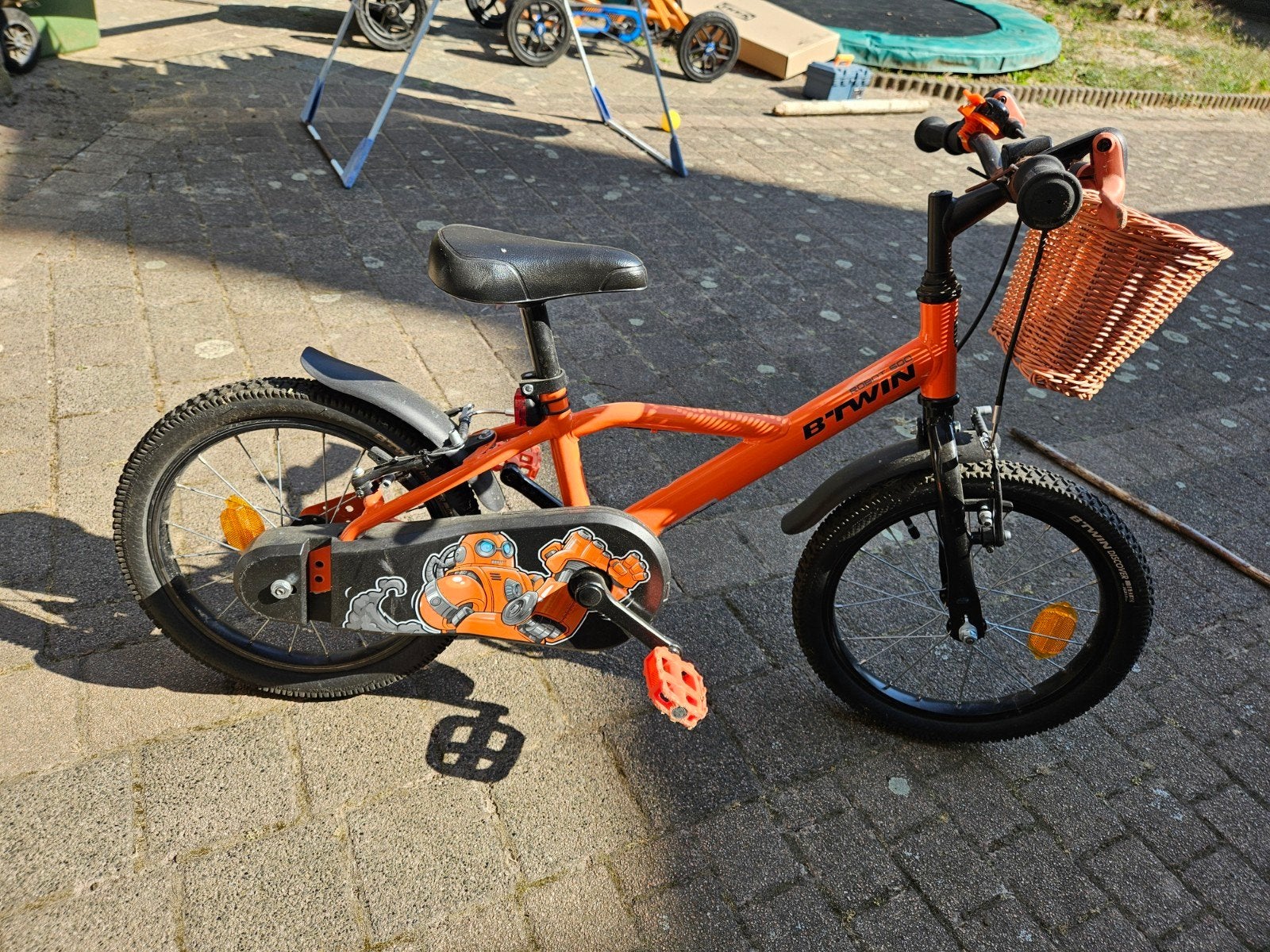 Kinderfiets Btwin 16 inch, Gebruikt, 16 tot 18 inch, Ophalen, Overige merken