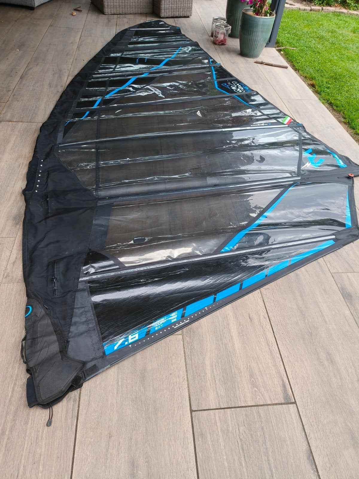 Windsurfzeil Point seven  F 1 7.6 m2, Ophalen of Verzenden, Nieuw, Zeil