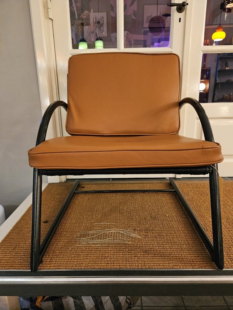 Design Fauteuil, Gerard Van Den Berg, Rohé Noordwolde, Huis en Inrichting, Onbekend, 75 tot 100 cm, Zo goed als nieuw, Onbekend