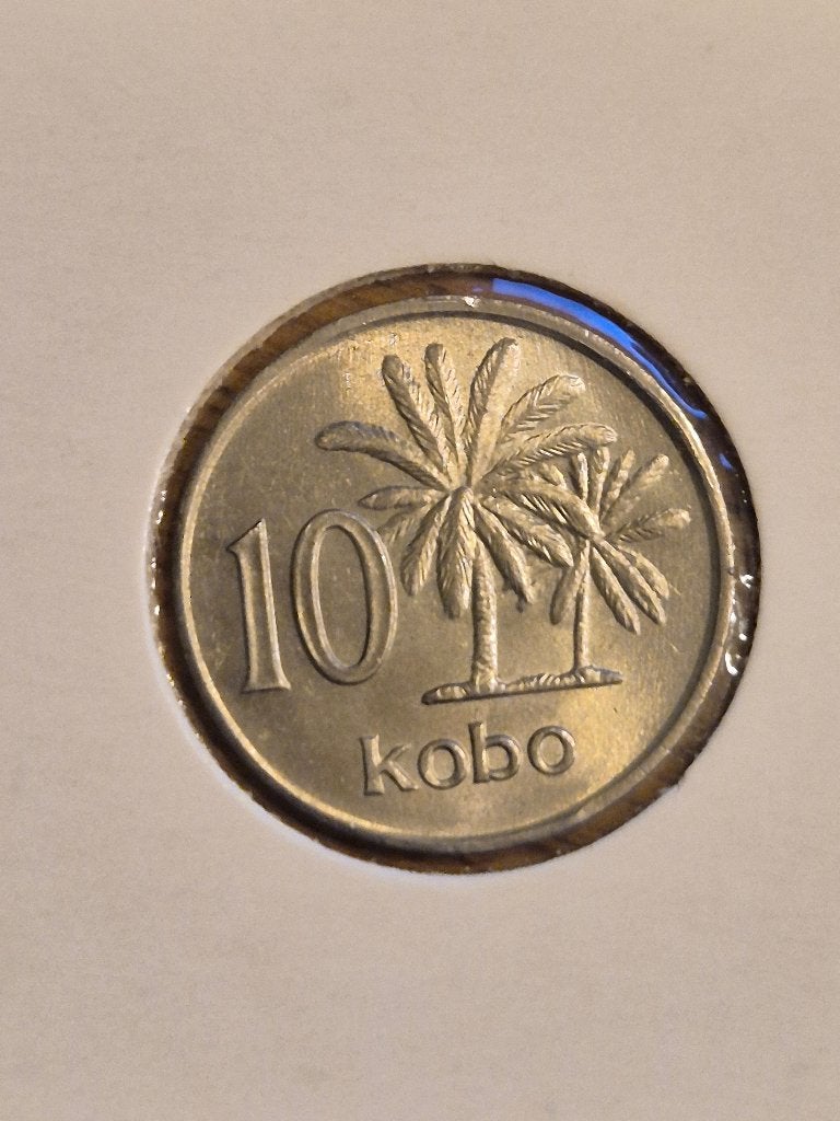 Nigeria - 10 Kobo 1976, Ophalen of Verzenden, Nigeria
