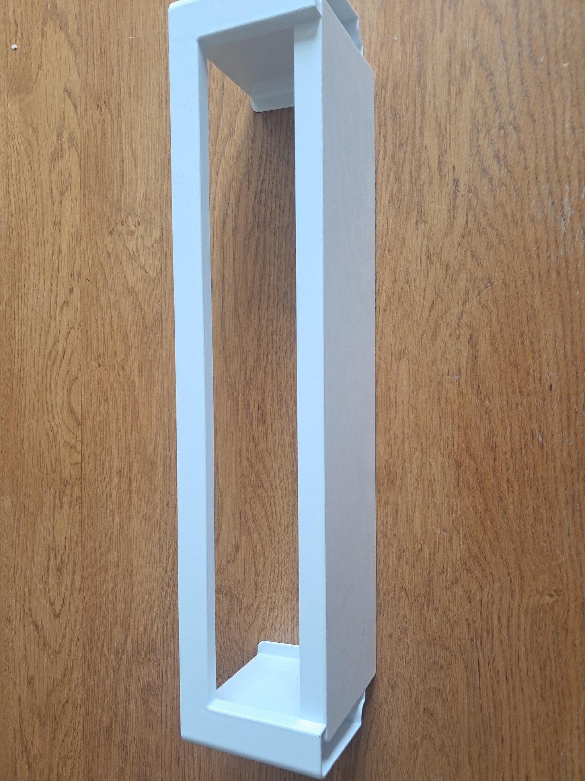 Witte kunststof opbergbakje voor deurkoelkast of kast, Ophalen of Verzenden, Gebruikt, Wit, Kunststof