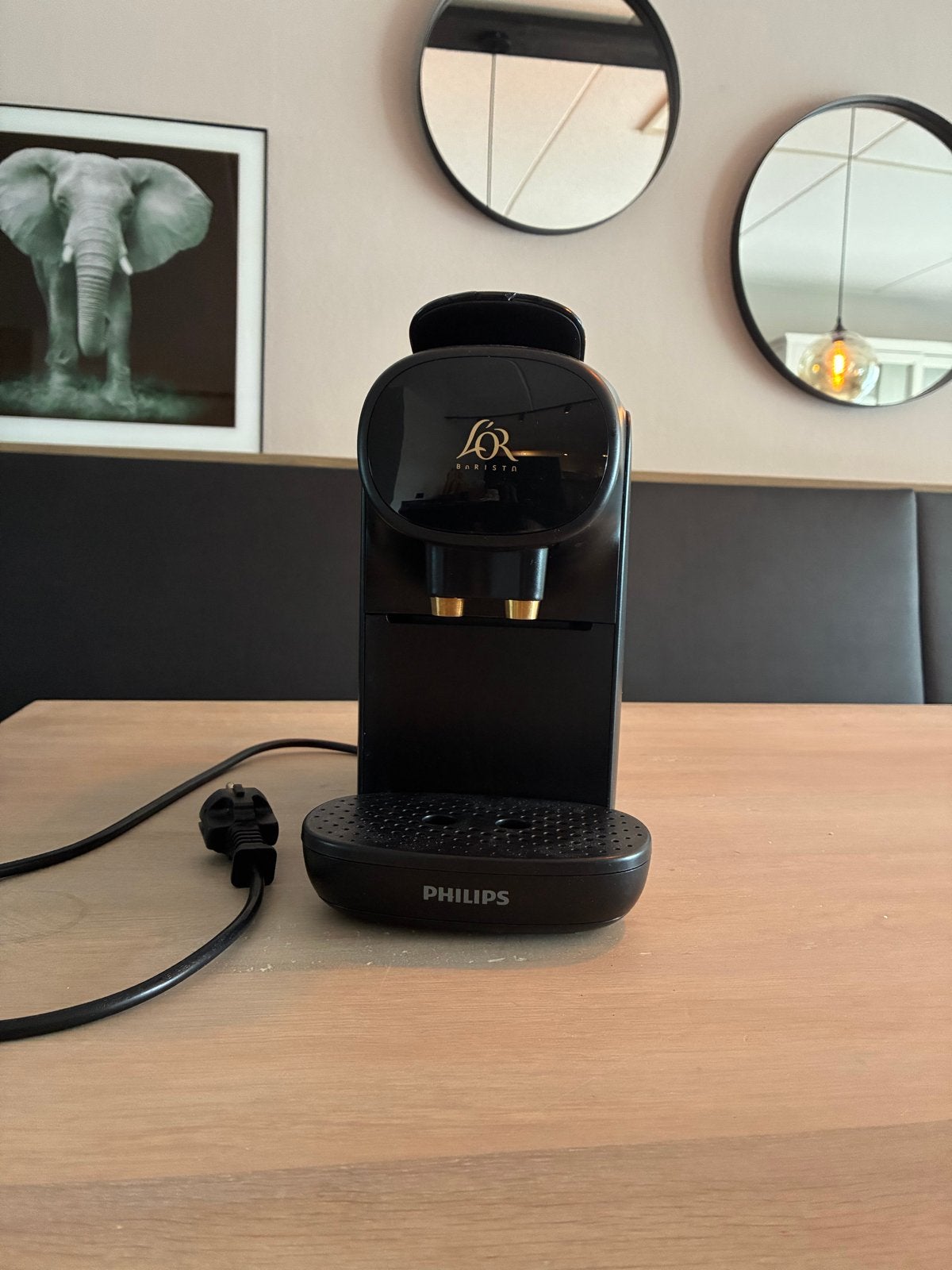 Philips L'OR Barista Koffiezetapparaat Zwart, Ophalen, Gebruikt, Koffiemachine, 2 tot 4 kopjes