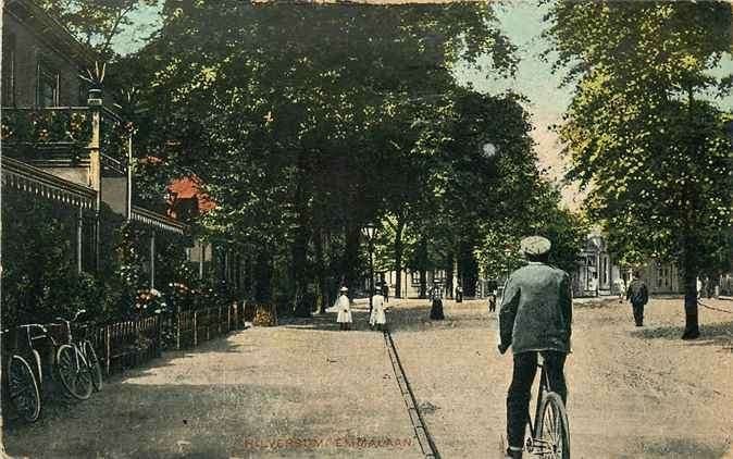 301-342-017 Hilversum Emmalaan, Verzenden, Voor 1920, Noord-Holland