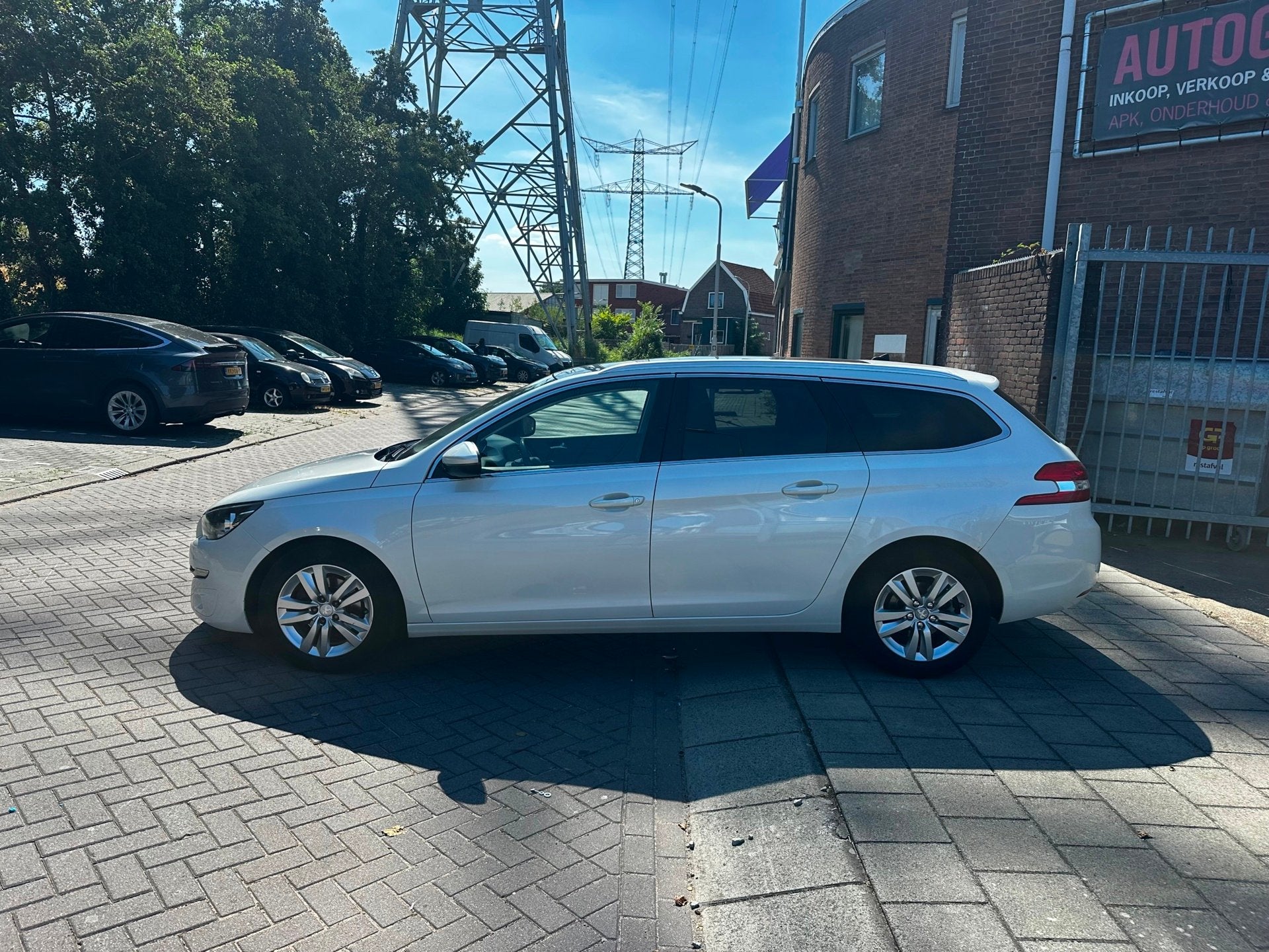 Peugeot 308 SW 1.6 BlueHDI Blue Lease Executive Pack, Voorwielaandrijving, Gebruikt, Wit, Origineel Nederlands
