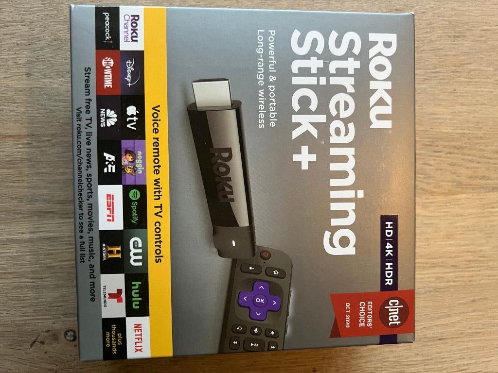 Roku streaming stick HD 4K HDR, Ophalen of Verzenden, Nieuw, HDMI, Zonder harde schijf