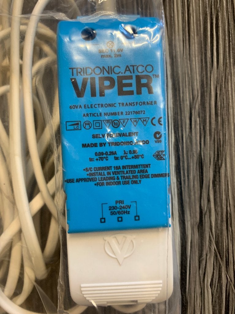 Viper Tridonic driver trafo nieuw dimbaar 6 x twv € 55,00 st, Ophalen of Verzenden, Nieuw, Overige typen