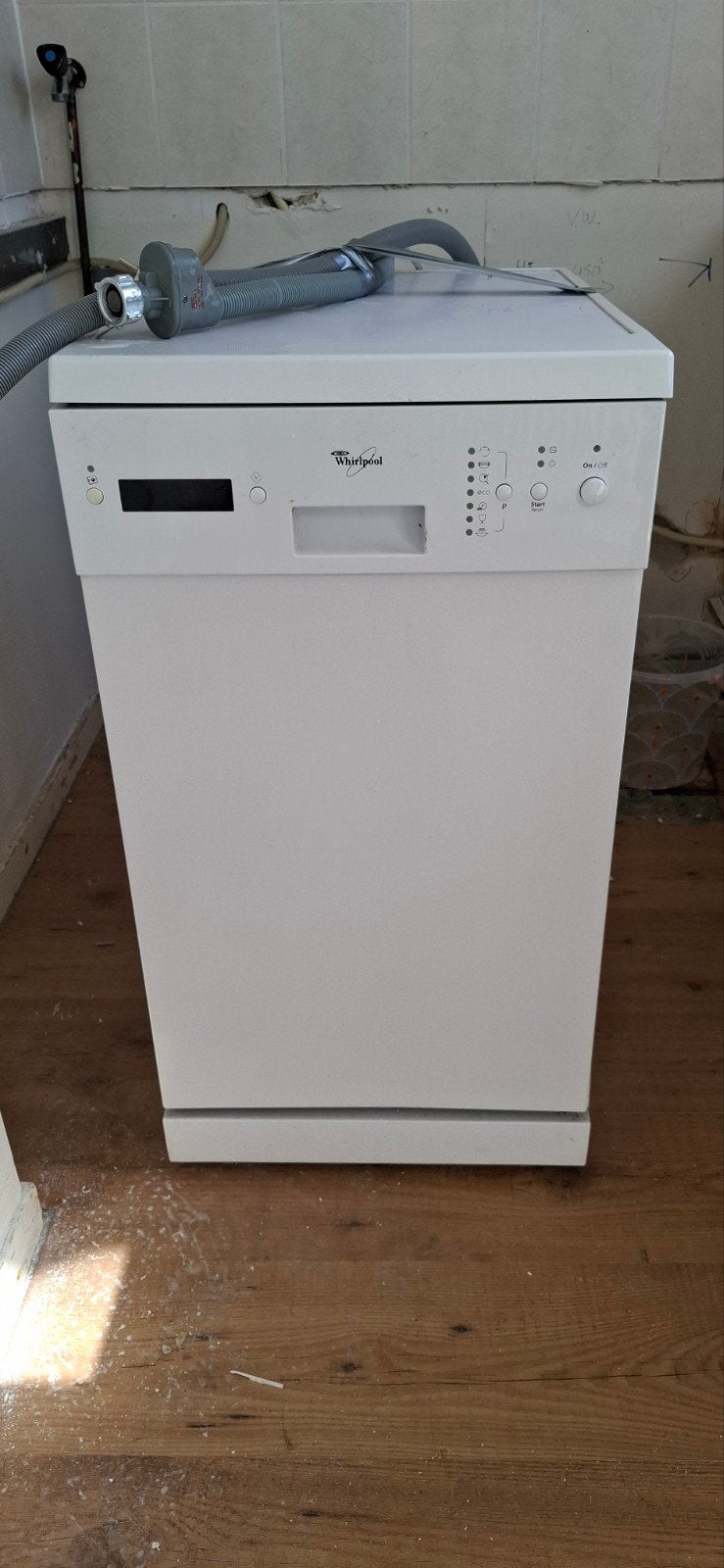Whirlpool vaatwasser 45 cm, Ophalen, Minder dan 85 cm