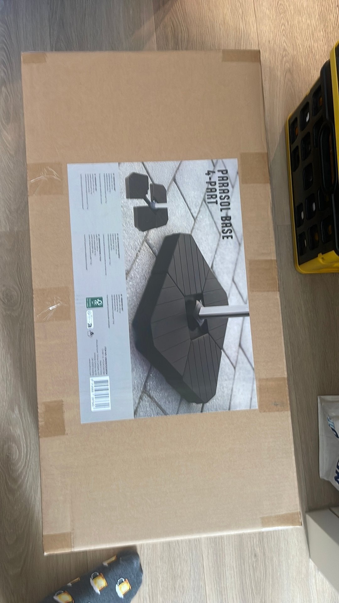 Parasoltegels 4 stuks, Ophalen of Verzenden, Zo goed als nieuw, Minder dan 1 meter, Parasolvoet