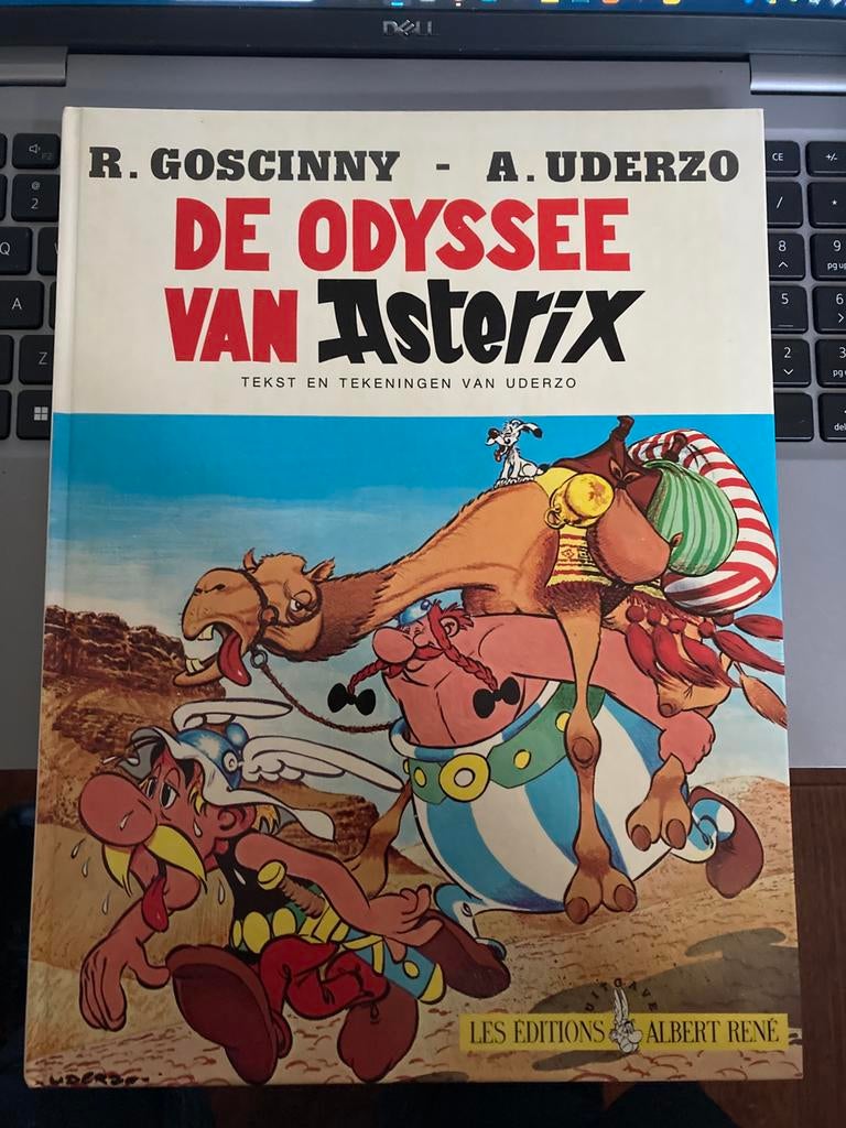 ASTERIX - De odyssee van Asterix - HC, Gelezen, Eén stripboek, Ophalen of Verzenden, Goscinny & Uderzo