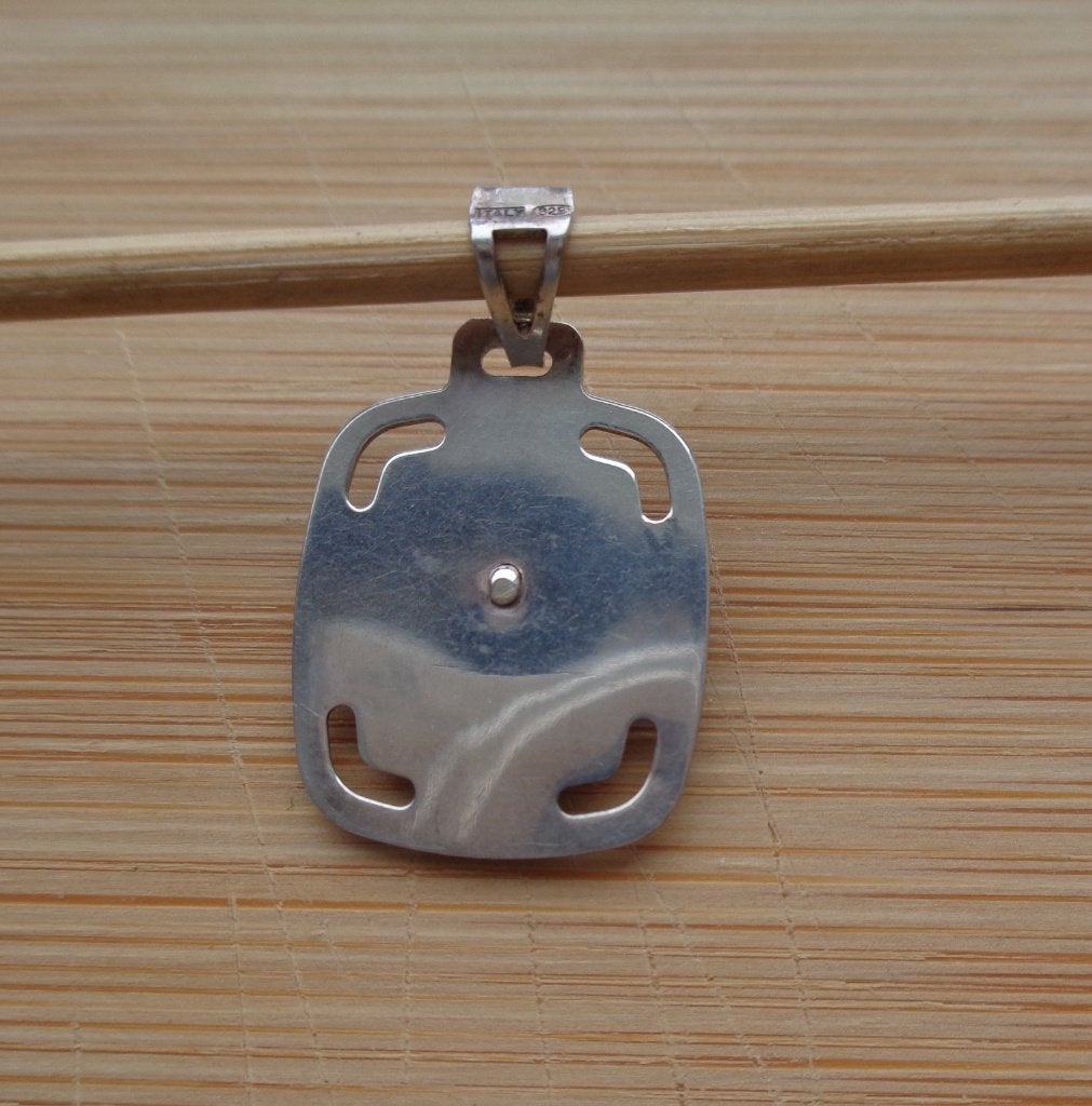 zilveren sterrenbeeld hanger leeuw [286], Verzenden, Zo goed als nieuw, Kruis of Symbool, Zilver