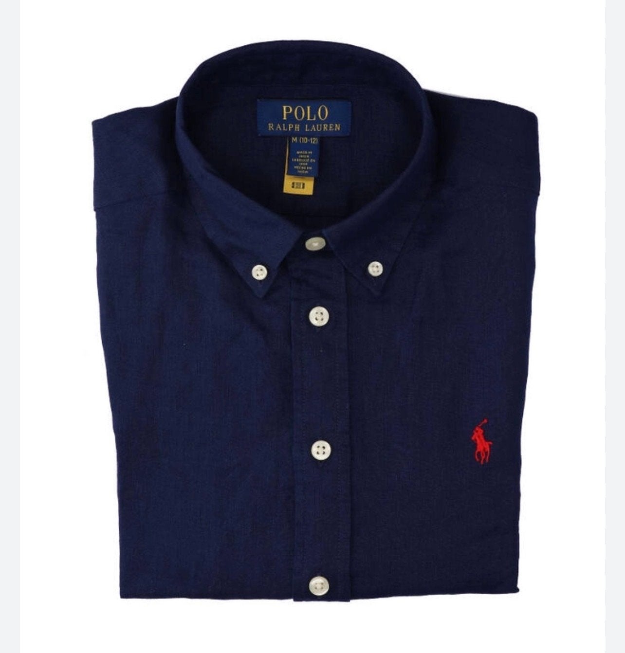 Polo Ralph Lauren overhemd jongens 12 jaar, Ophalen of Verzenden, Zo goed als nieuw, Jongen, Overhemd of Blouse