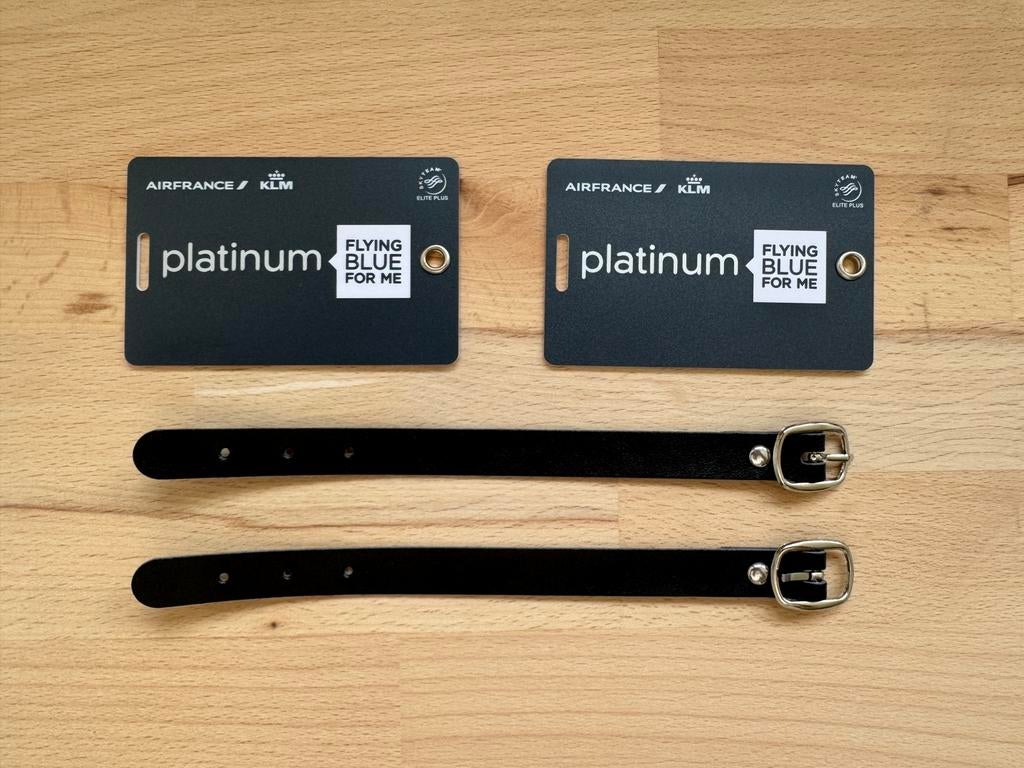 KLM Flying Blue Platinum Luggage Tag – Origineel, Sieraden, Tassen en Uiterlijk, Ophalen of Verzenden, Nieuw