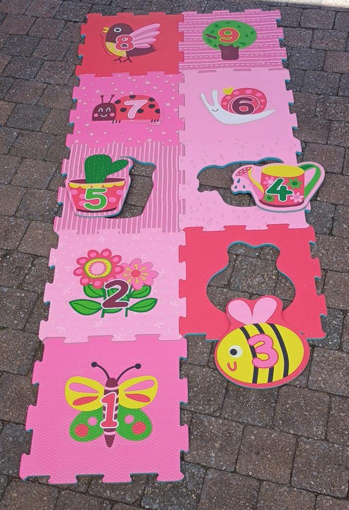 Leuke foam mat met figuren, Ophalen of Verzenden