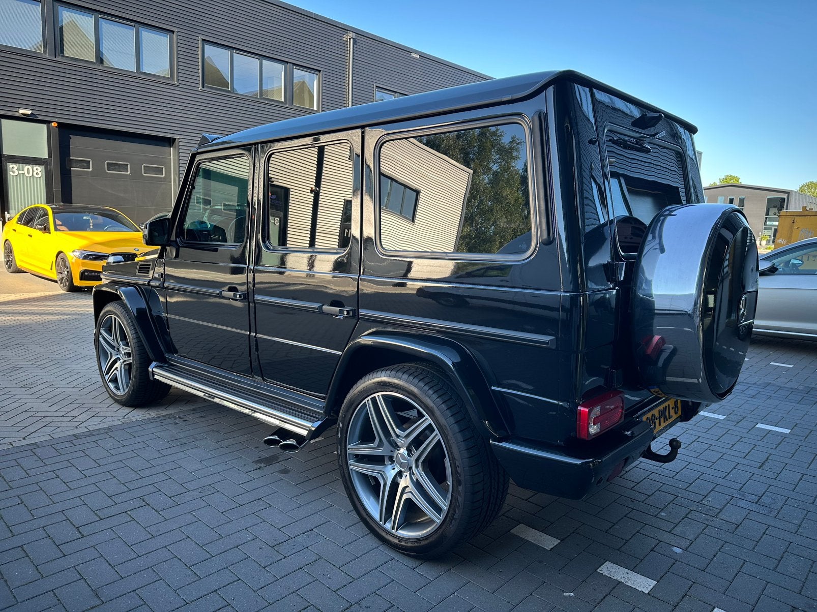 Mercedes G klasse brabus oldtimer1985 Zwart, foto 4