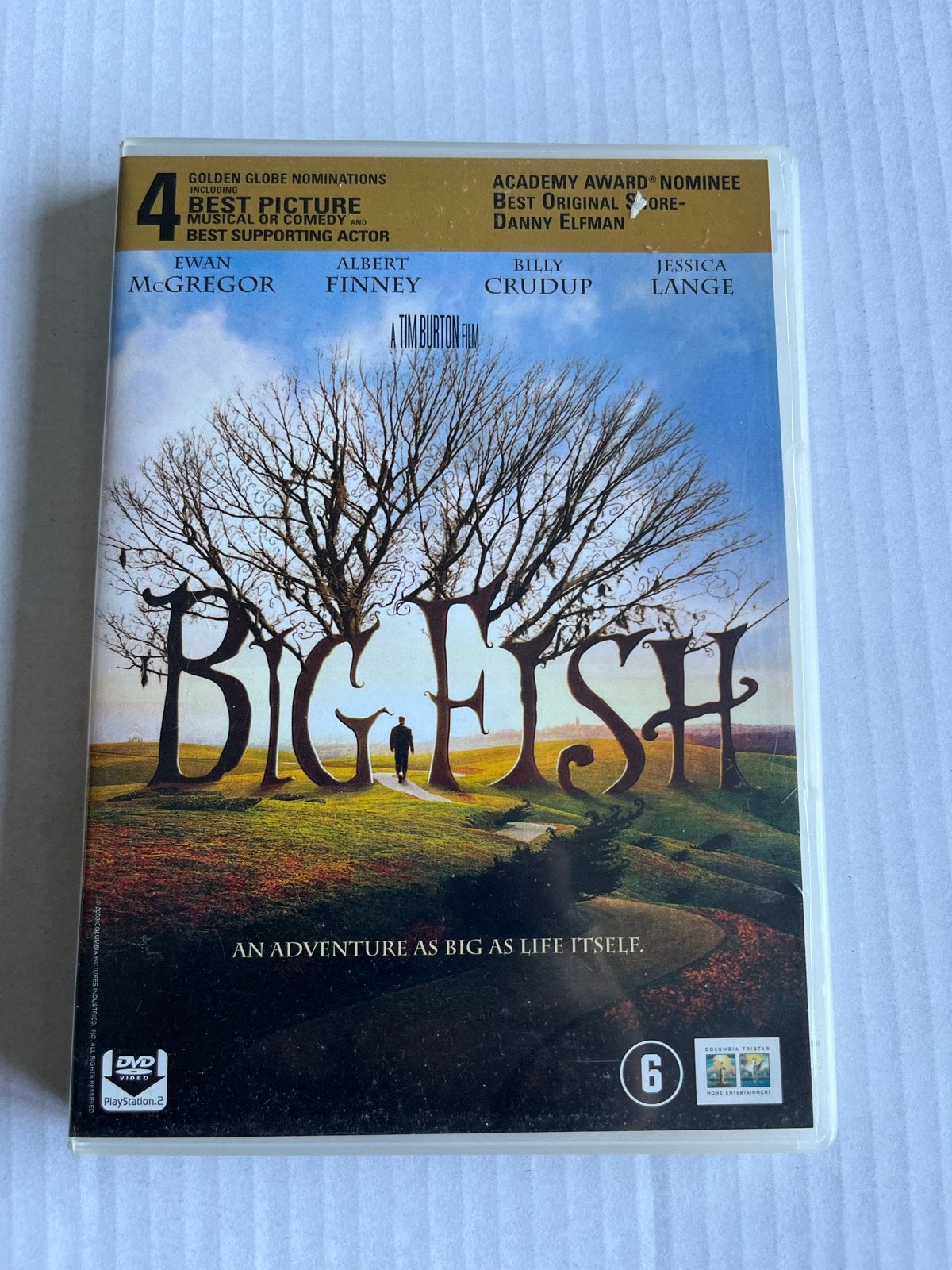 Big Fish DVD - Tim Burton film met Ewan McGregor, Nederlands, Ophalen of Verzenden, Vanaf 6 jaar, Gebruikt
