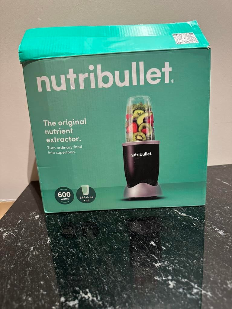 Zgan: Nutribullet blender 600 watt, Overige merken, Ophalen of Verzenden, Zo goed als nieuw, 120 watt of meer