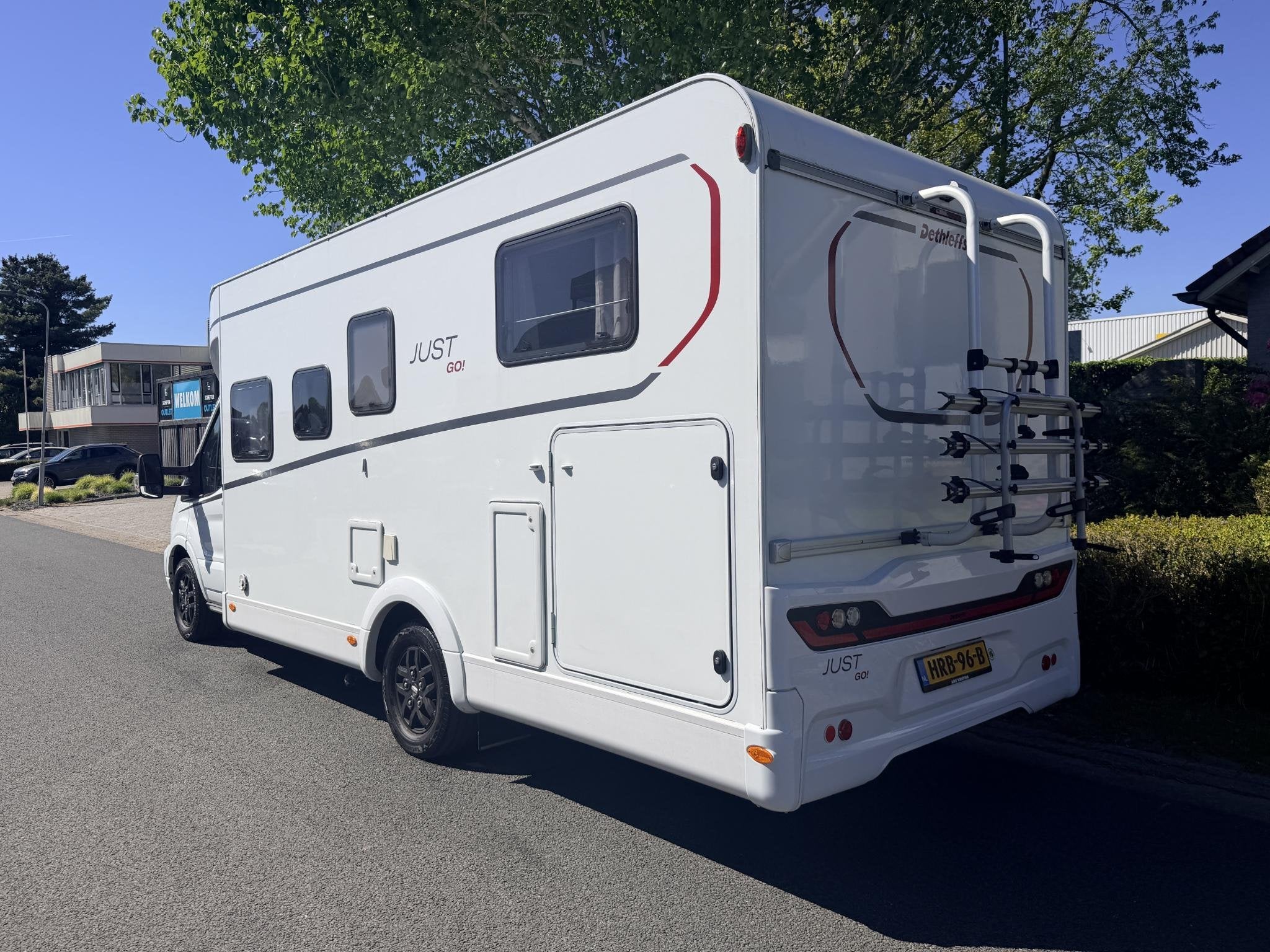 Dethleffs Just go t7055 ebl Ford 130PK Camper•Automaat•T, Caravans en Kamperen, Automaat, Bedrijf, Diesel, Dethleffs
