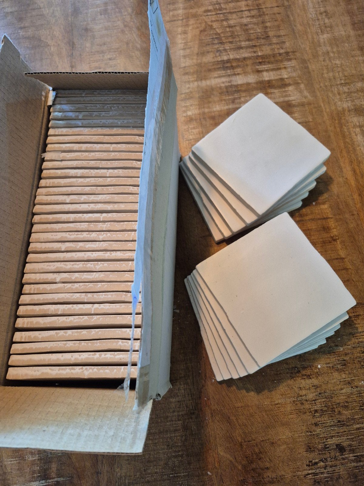 tegeltjes Fries mat wit 13x13 cm, nieuw, Ophalen, Nieuw, Minder dan 20 cm, Minder dan 20 cm