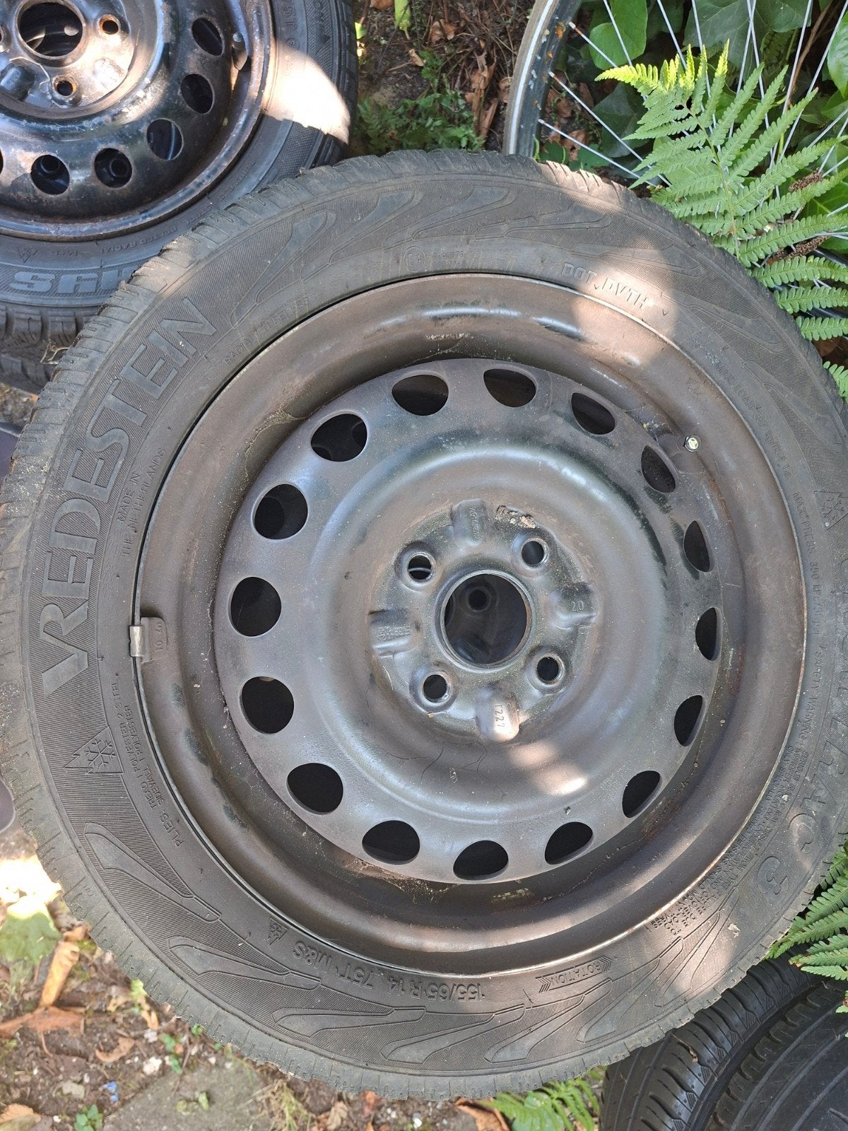 set vredestein  winter banden voor toyota aygo, Ophalen, Gebruikt