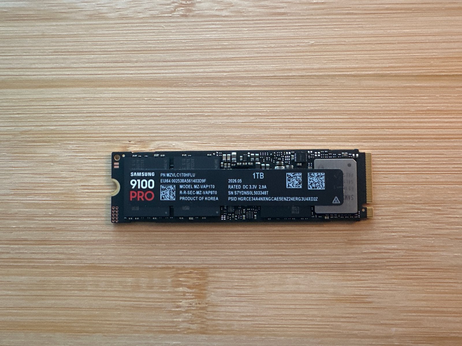 Nieuwe Samsung 9100 Pro 1TB SSD - Ongebruikt, Computers en Software, Ophalen, Intern, Server, SSD