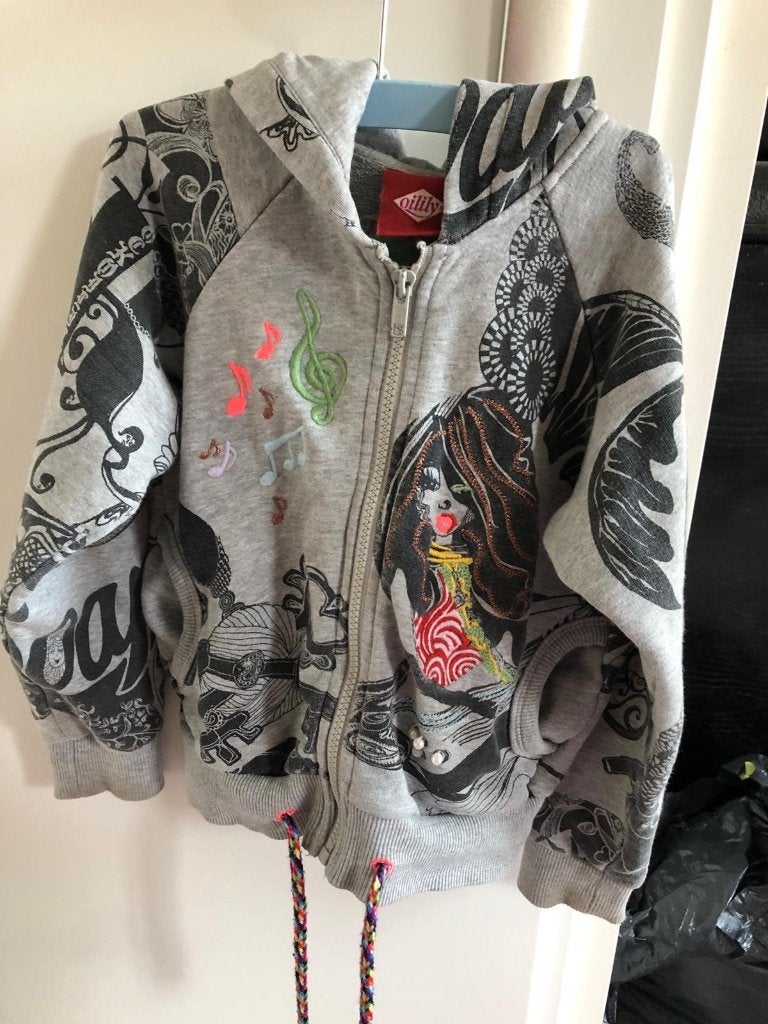 oilily trui, 116, 100% katoen, weinig gedragen, Jongen of Meisje, Trui of Vest, Oilily, Ophalen of Verzenden