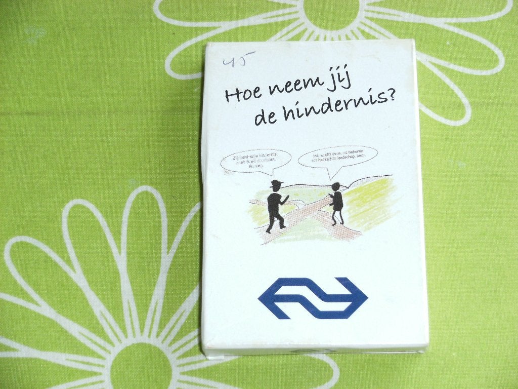 Kwartet Nederlandse Spoorwegen - hoe neem jij de hindernis?, Ophalen of Verzenden, Zo goed als nieuw, Kwartet(ten)
