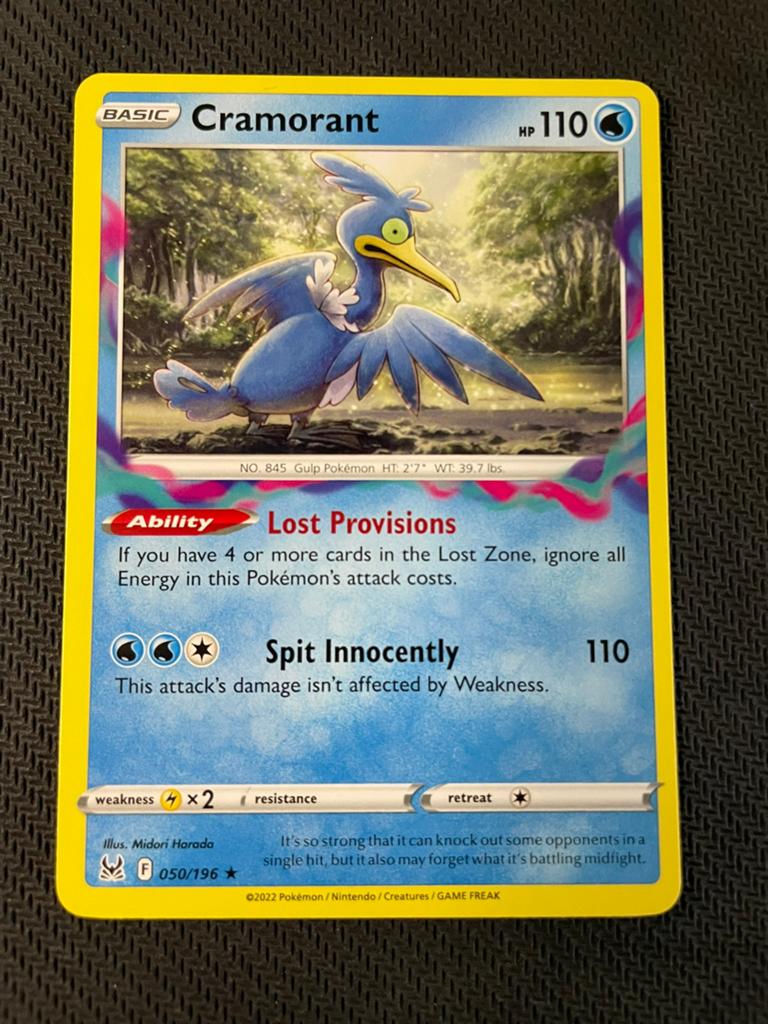 Cramorant 050/196 Rare Lost Origin Packfresh, Ophalen of Verzenden, Zo goed als nieuw