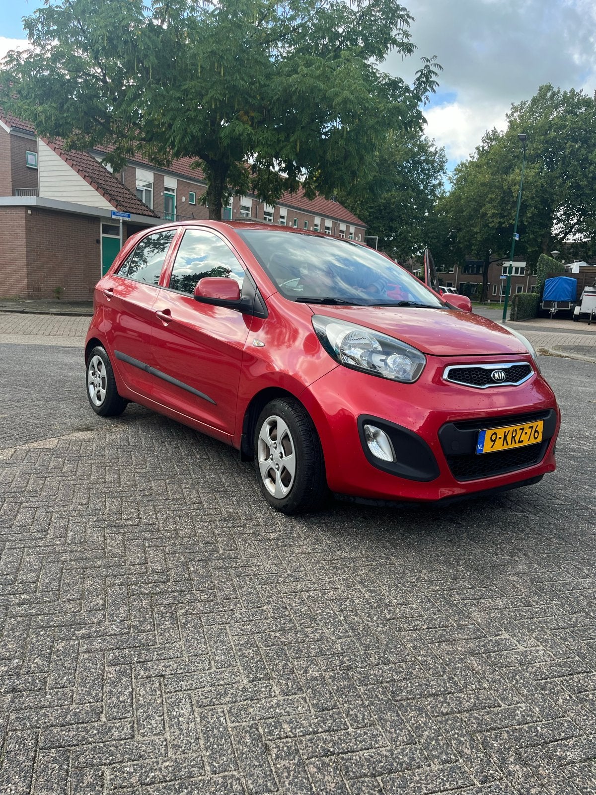 Zie beschrijving! Kia Picanto 1.0 Cvvt 5-DRS 2013 Rood, Voorwielaandrijving, 400 kg, Origineel Nederlands, 24 km/l