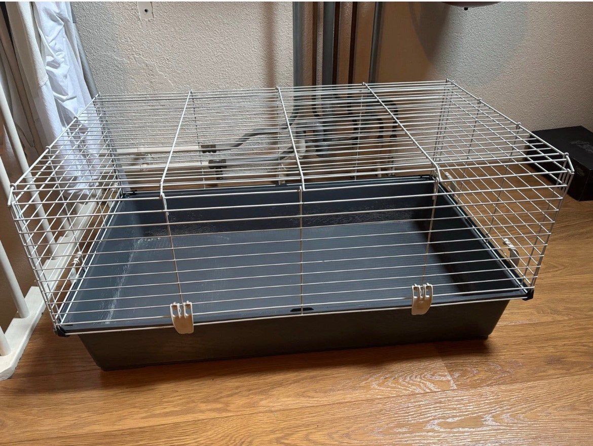 Binnenhok konijn/cavia, Kooi, Zo goed als nieuw, 75 tot 110 cm, Cavia