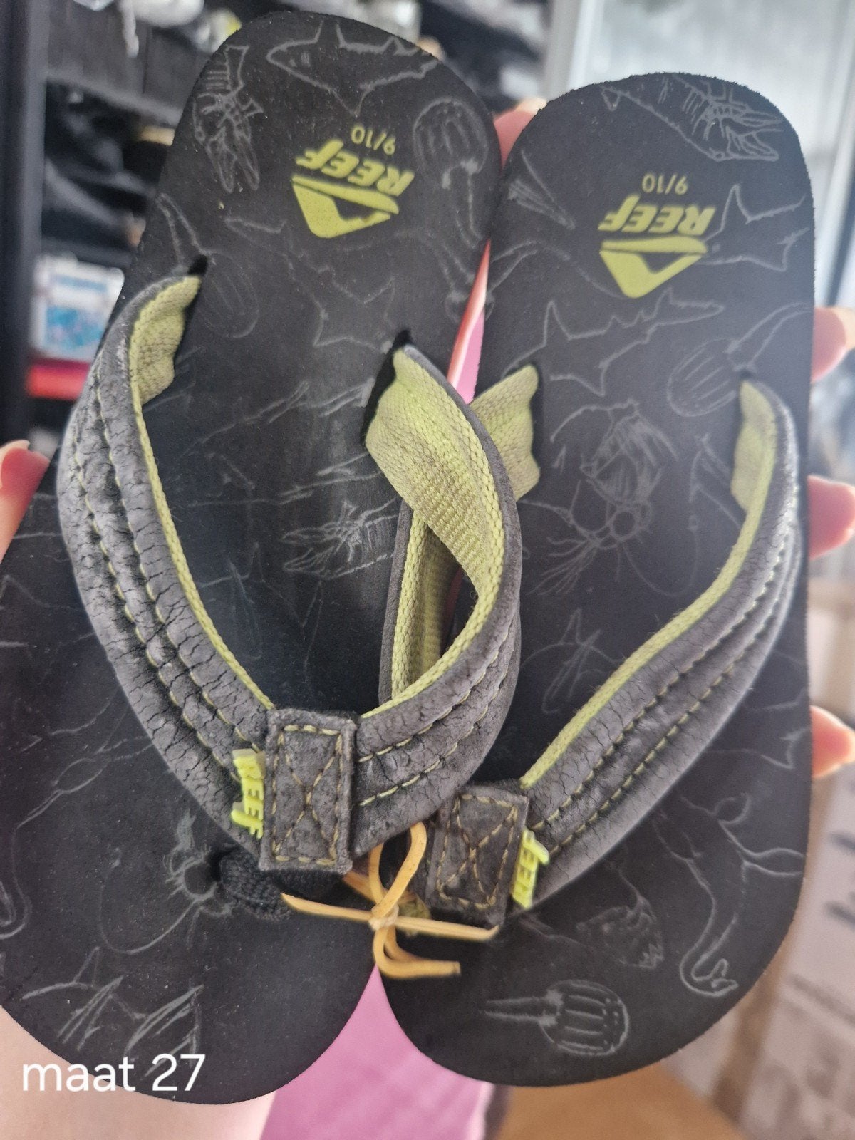 Maat 27 Reef slippers, Kinderen en Baby's, Ophalen of Verzenden, Meisje, Overige typen
