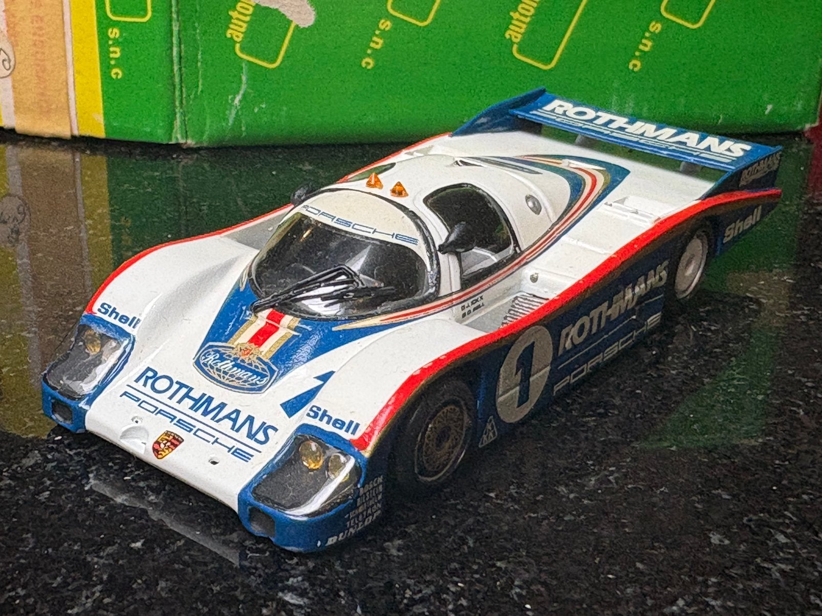 Porsche Endurance Le Mans #1 1982 1:43 Hi-Fi handgebouwd, Ophalen of Verzenden, Gebruikt, Auto, Overige merken
