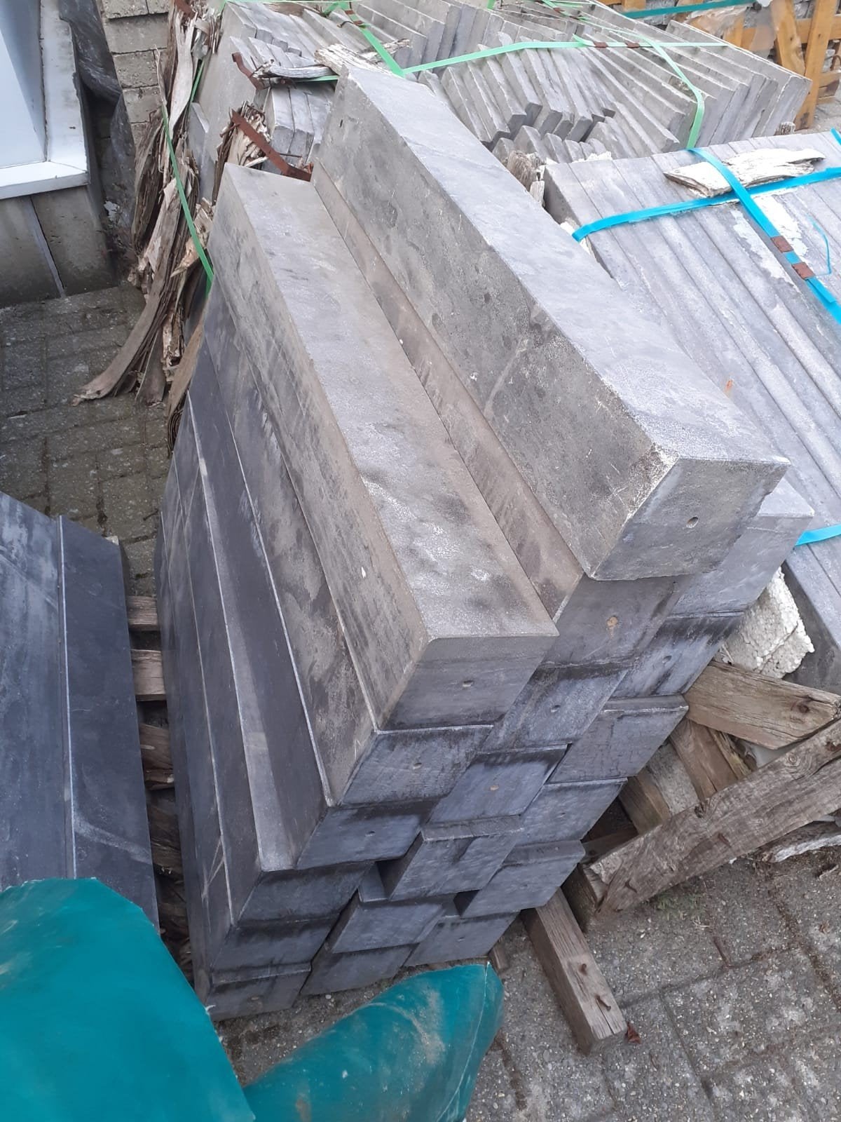 Hardsteen zuil massief 12x12x80 cm, Ophalen, Overige typen