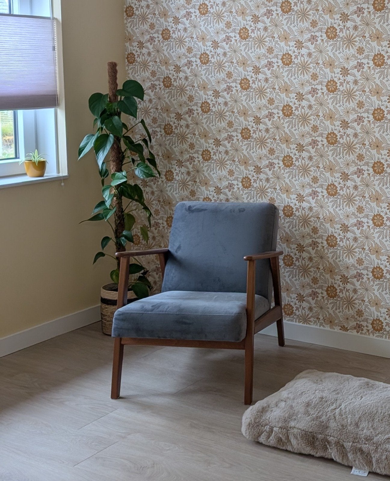 Ikea Ekenaset fauteuil - Grijs, Huis en Inrichting, Ophalen, Retro, Modern, 75 tot 100 cm, Zo goed als nieuw