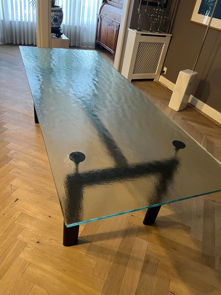 Cassina Le Corbusier LC6 eettafel, Ophalen, 50 tot 100 cm, Vijf personen of meer, 150 tot 200 cm