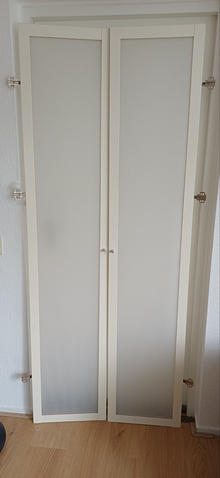 IKEA Billy Ydre kastdeuren - 2 stuks met scharnieren, Huis en Inrichting, Ophalen, Zo goed als nieuw