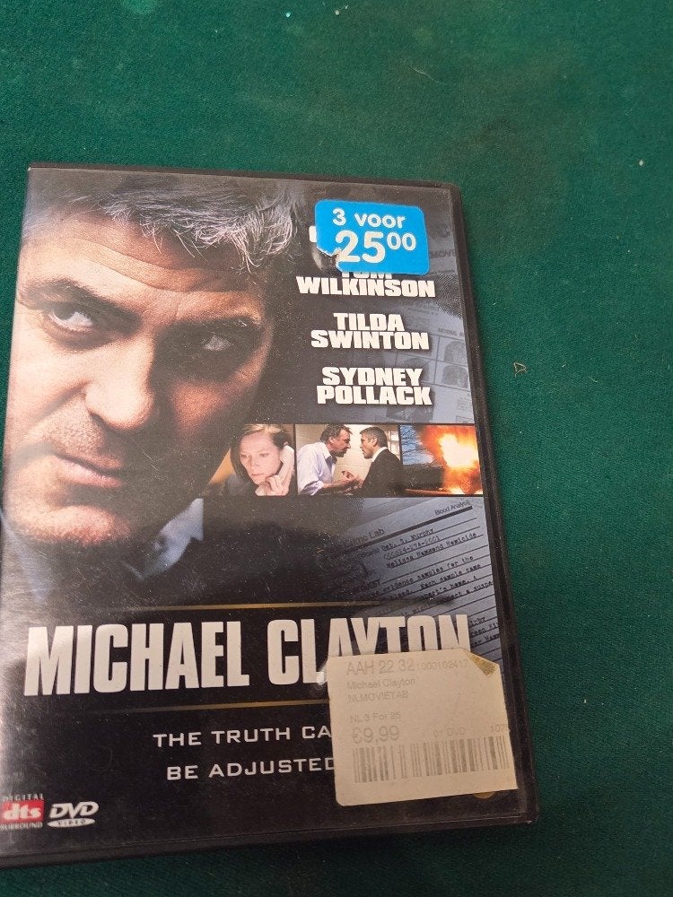 dvd michael clayton, Ophalen of Verzenden