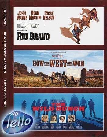 Rio Bravo, How the West Was Won & The Wild Bunch, UK nNLO, 1960 tot 1980, Ophalen of Verzenden, Zo goed als nieuw, Actie en Avontuur
