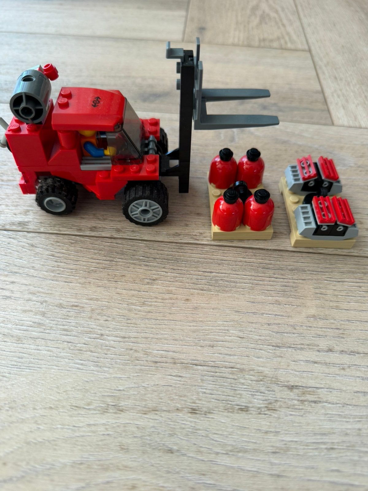 Lego heftruck 7898, Kinderen en Baby's, Ophalen of Verzenden, Gebruikt, Lego