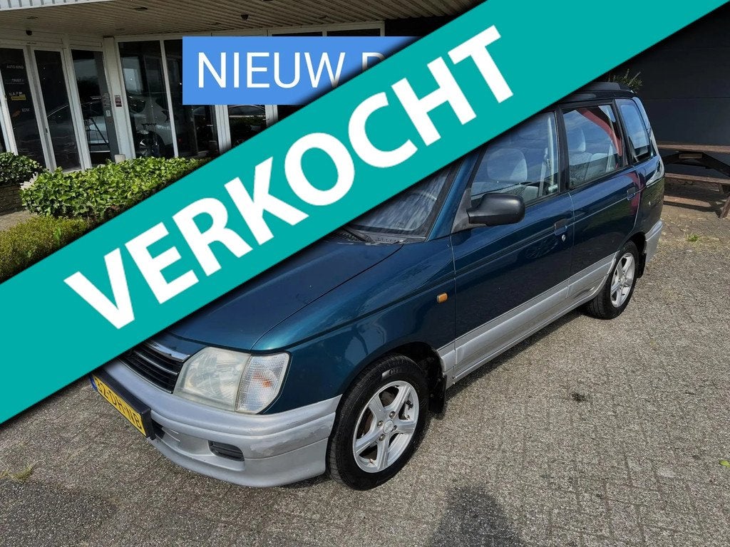 Daihatsu Gran Move 1.6i-16V AUT I STRB I CV I ELEK I APK+NAP, Auto's, Daihatsu, Stof, Zwart, 4 cilinders, Origineel Nederlands
