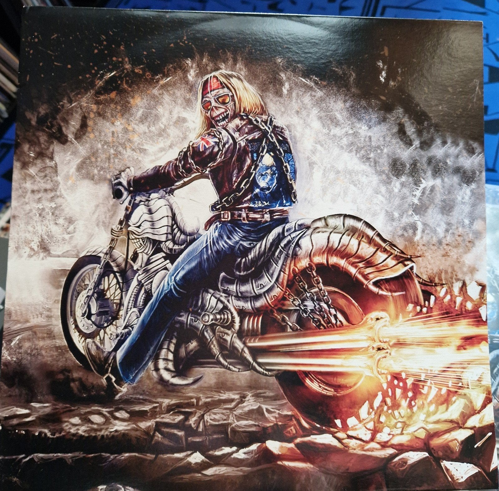 Iron Maiden Powerslave in Madrid, Cd's en Dvd's, Ophalen of Verzenden, Zo goed als nieuw