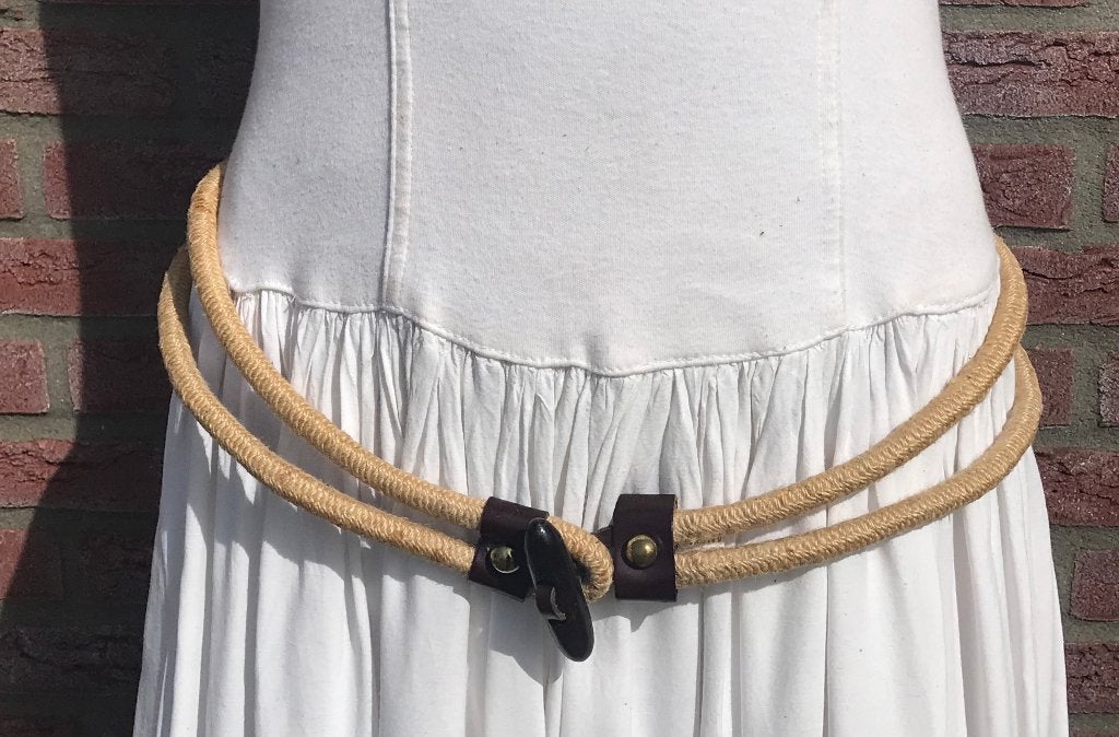 Riem - Ceintuur Touw Philadelphia Rapid transit Company, Kleding | Dames, 3 tot 5 cm, Heupriem, Ophalen of Verzenden, Zo goed als nieuw