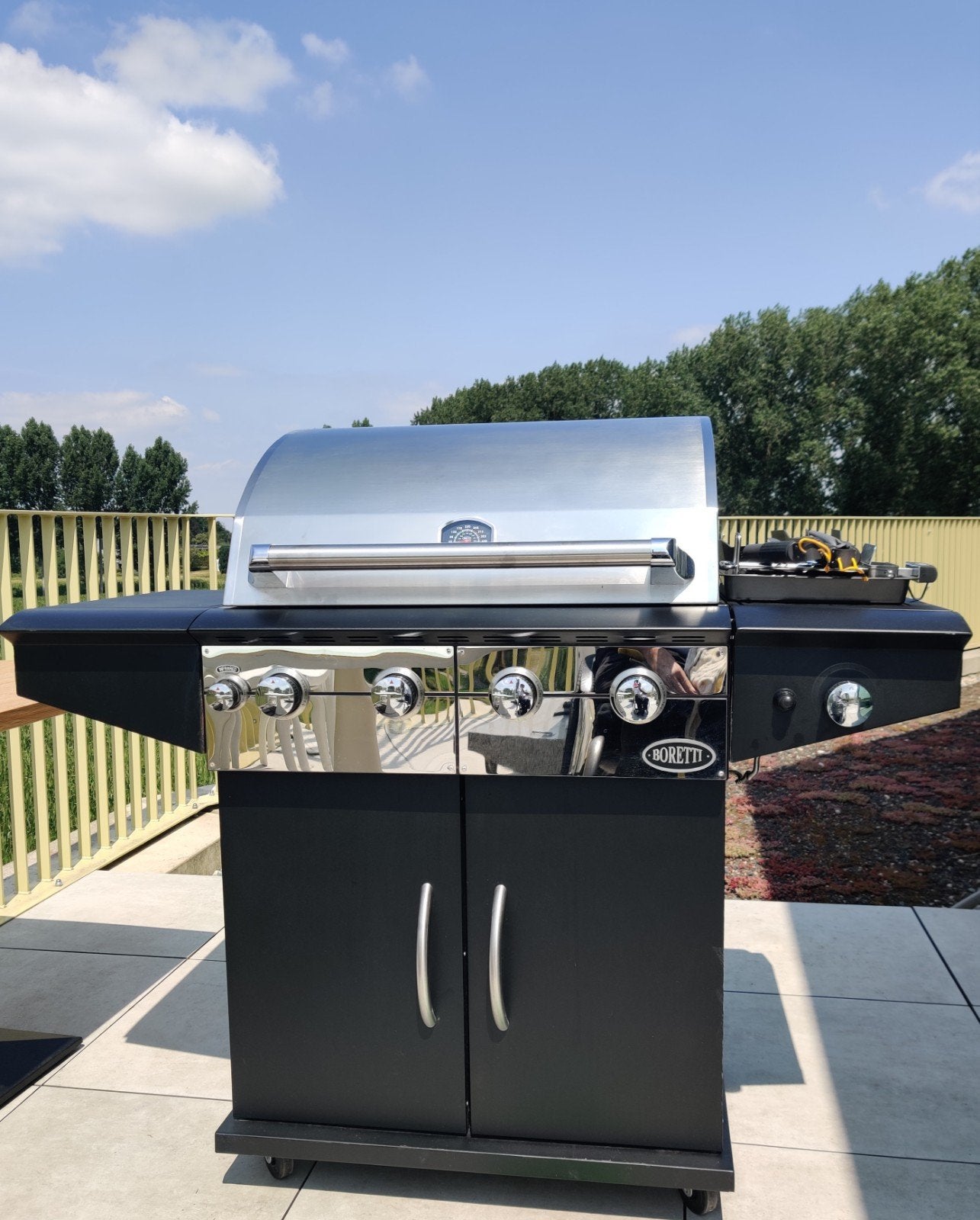 Gas barbecue BORETTI DAVINCI, Ophalen