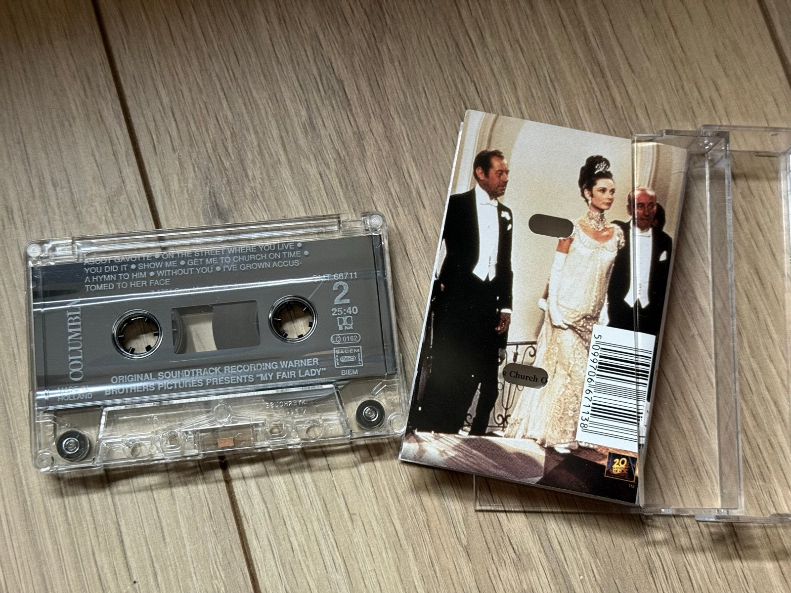 My Fair Lady Soundtrack Cassette - Origineel, Cd's en Dvd's, Cassettebandjes, Gebruikt, Filmmuziek en Soundtracks, 1 bandje, Ophalen of Verzenden
